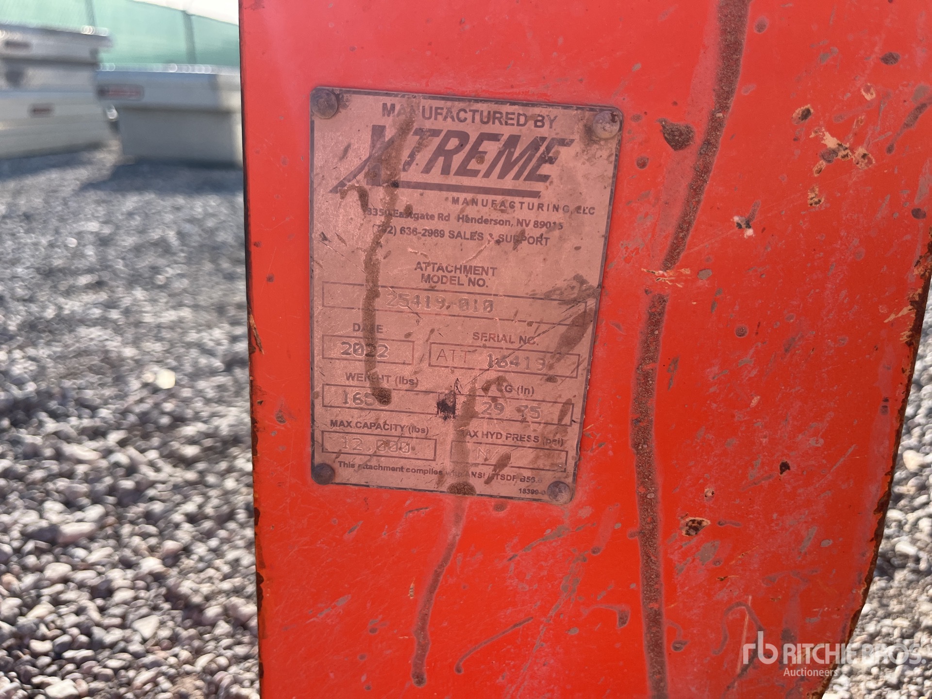 General Appearance with N.º de serie/VIN