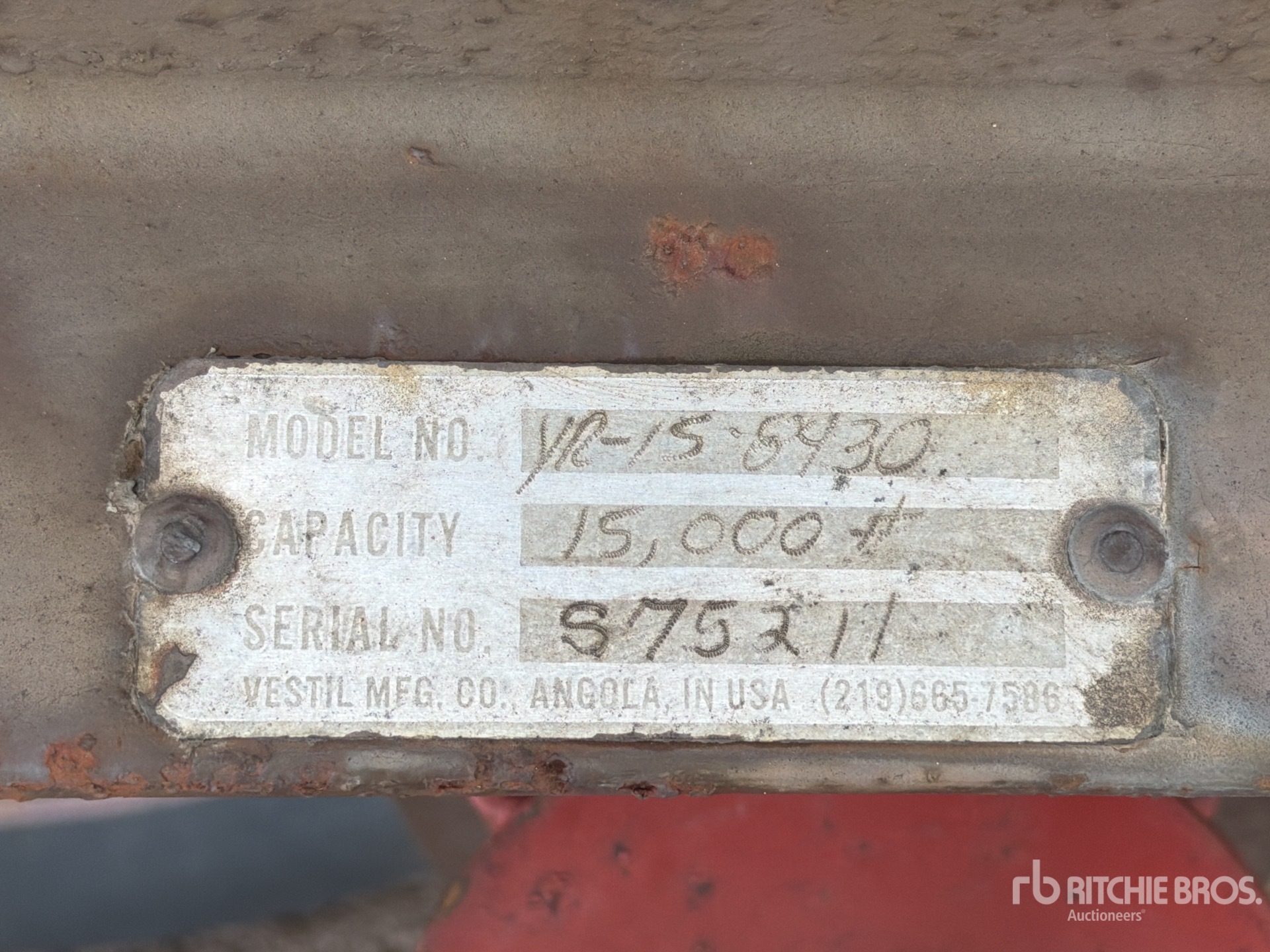 General Appearance with Numer seryjny/numer identyfikacyjny pojazdu