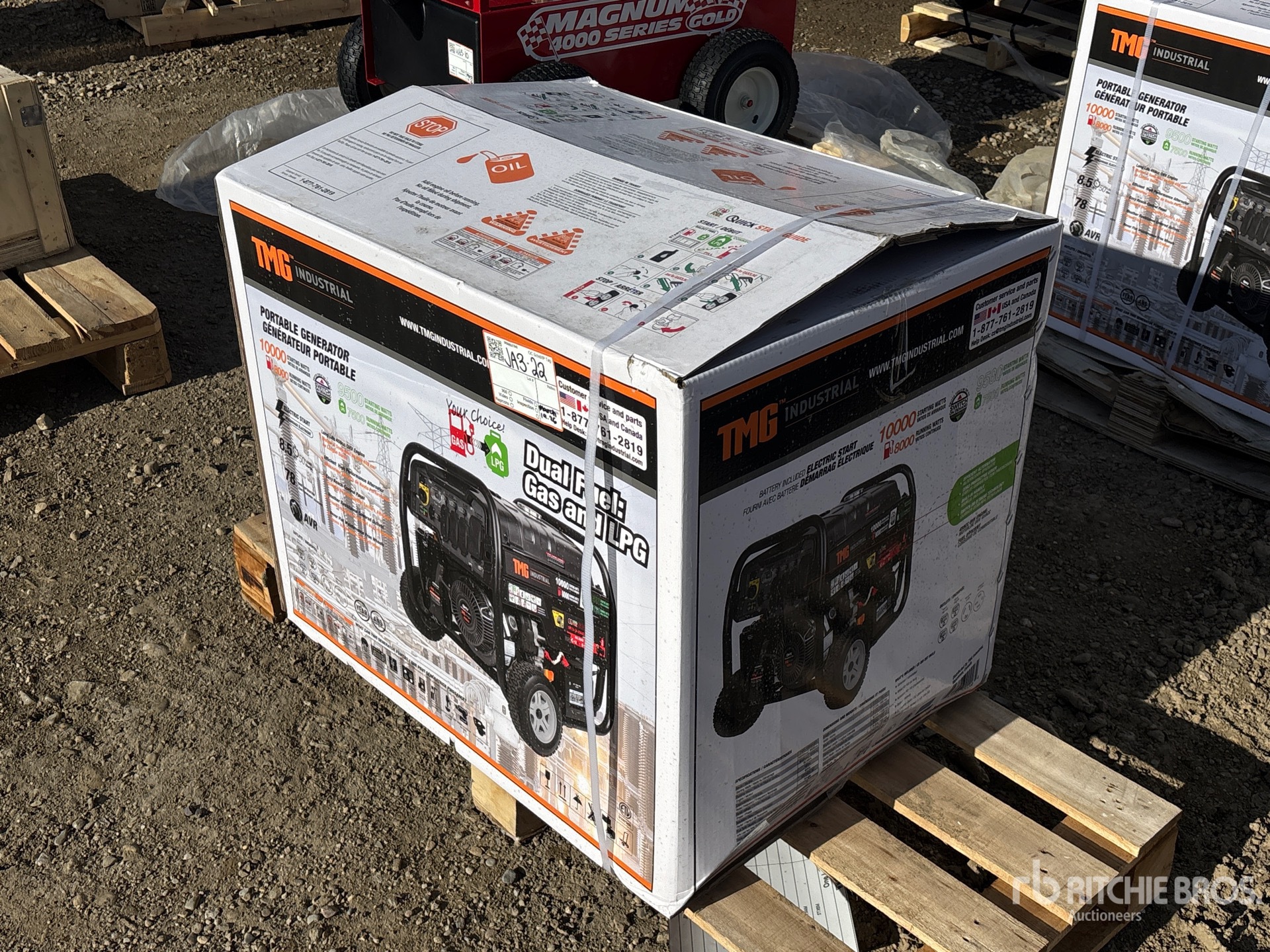 General Appearance with Picture, Left Front Corner