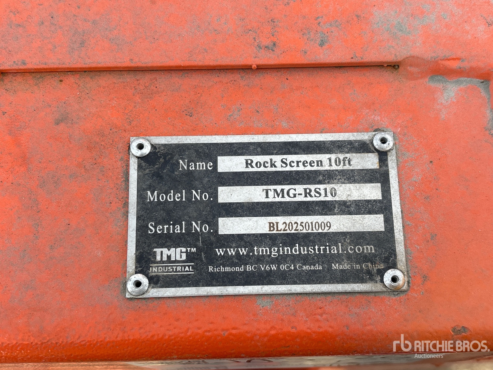 General Appearance with N.º de serie/VIN