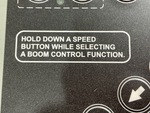 Control Station Upper with Safety Control Hand/Foot Switch