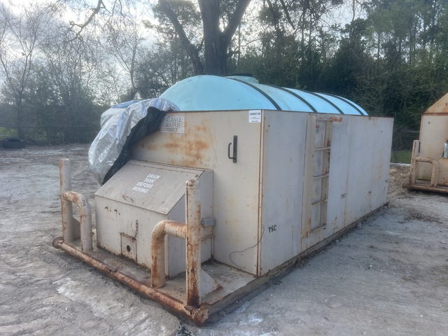 3235 gal Skid-Mounted Electric Water Tank