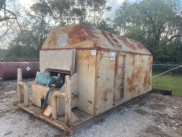 3235 L Skid-Mounted Electric Water Tank