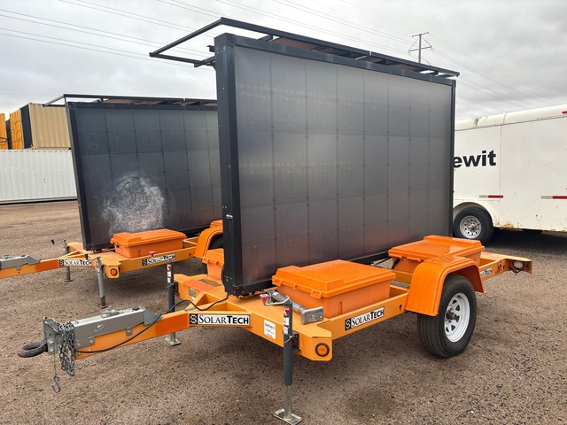 2018 Solar Tech Silent Messenger Solar Message Board