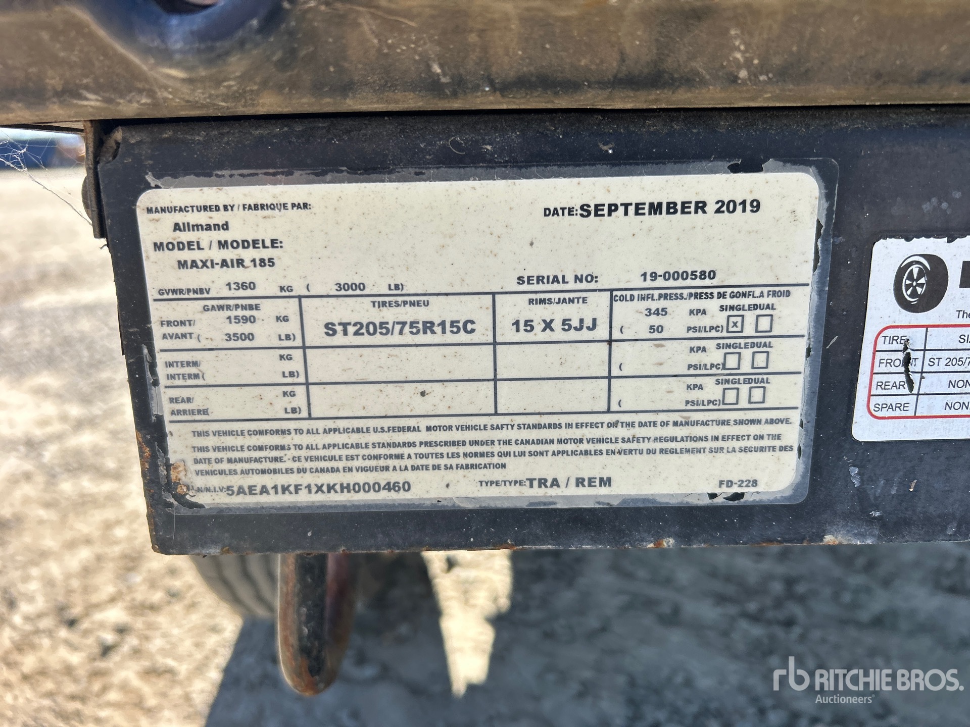 2019 Allmand 185