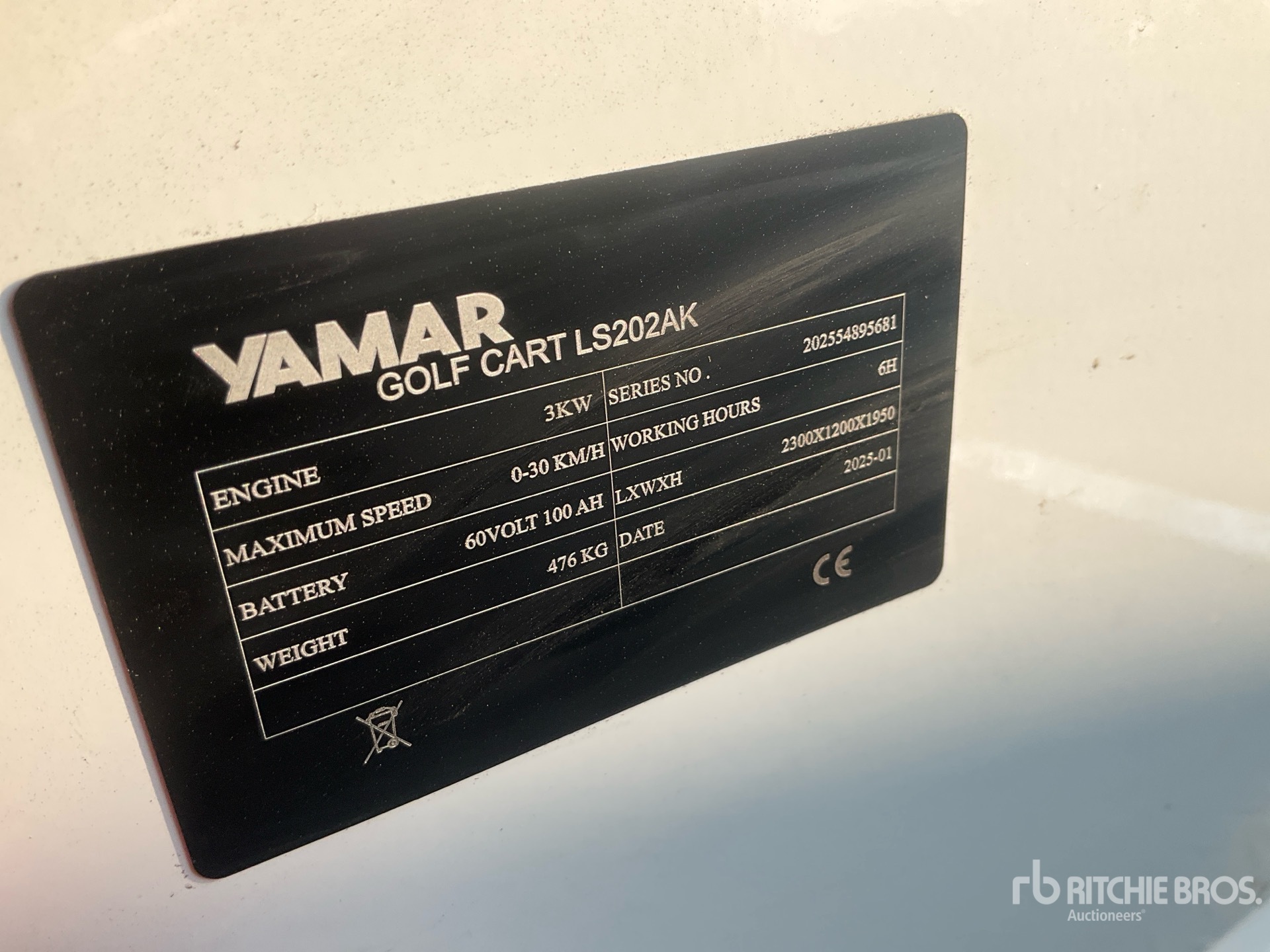 General Appearance with Seriennummer / FIN