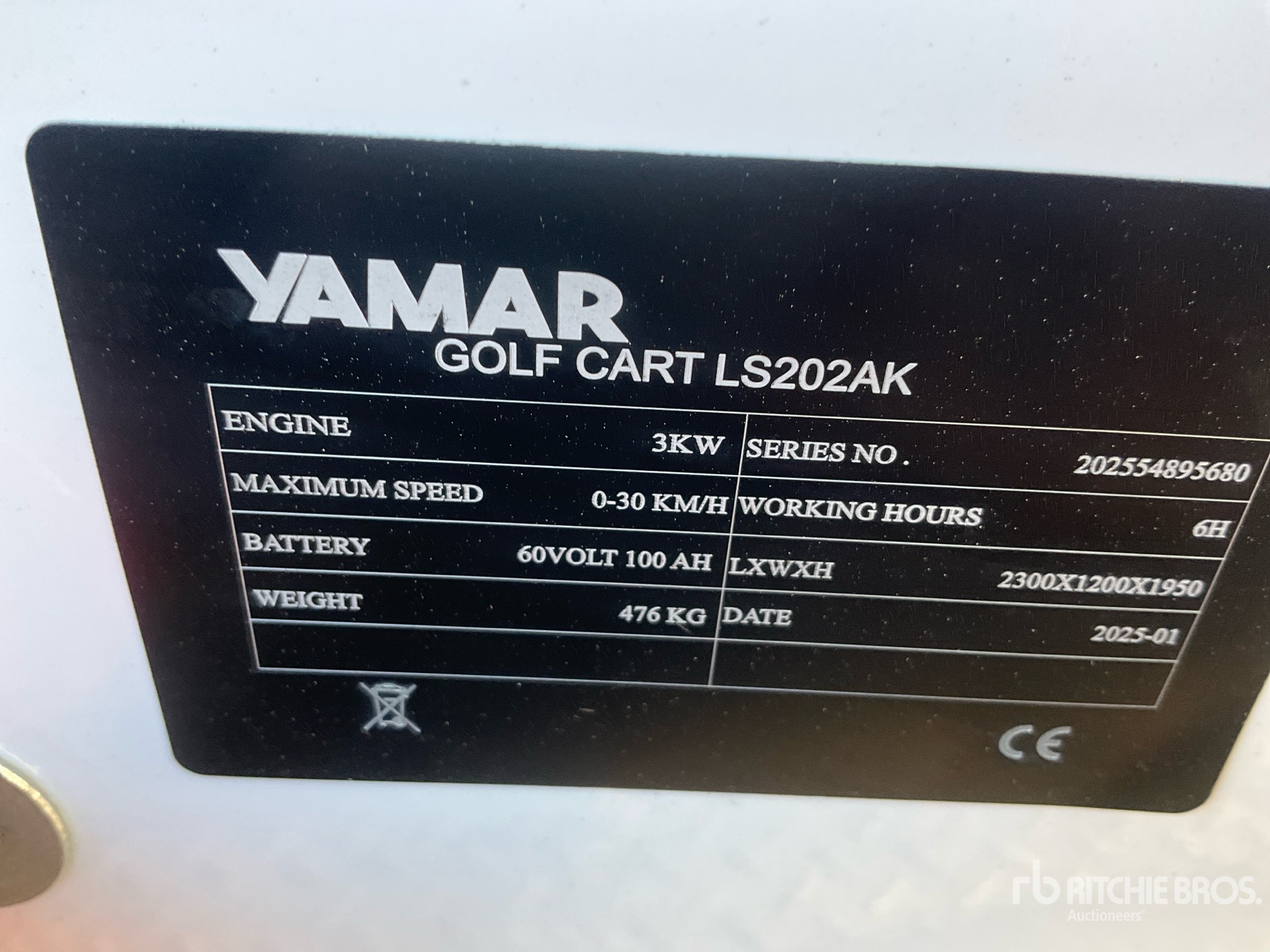 General Appearance with Seriennummer / FIN