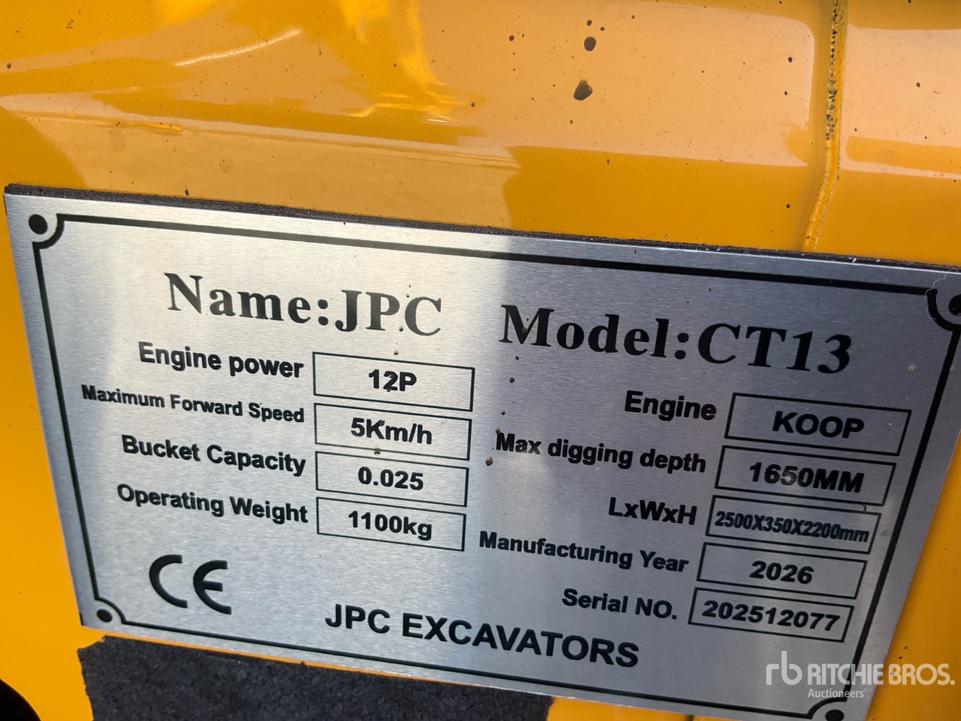 General Appearance with Numéro de série/Numéro d'identification du véhicule automobile