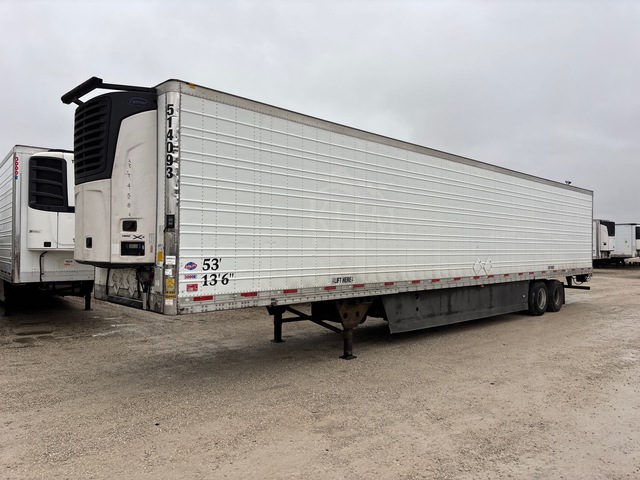 2016 Utility VS2RA 53 ft x 102 in T/A Refrigerated Trailer