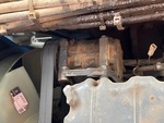 Engine with A/C Compressor