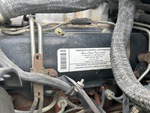 Engine with Emission Certification Label