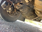 Underbody with Rear Axle