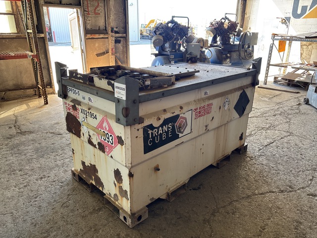 2011 Western 20TCG 528 gal Skid Mounted Steel Diesel Fuel Tank 2011 Western 20TCG 528 gal Skid Mounted Steel Diesel Fuel Tank