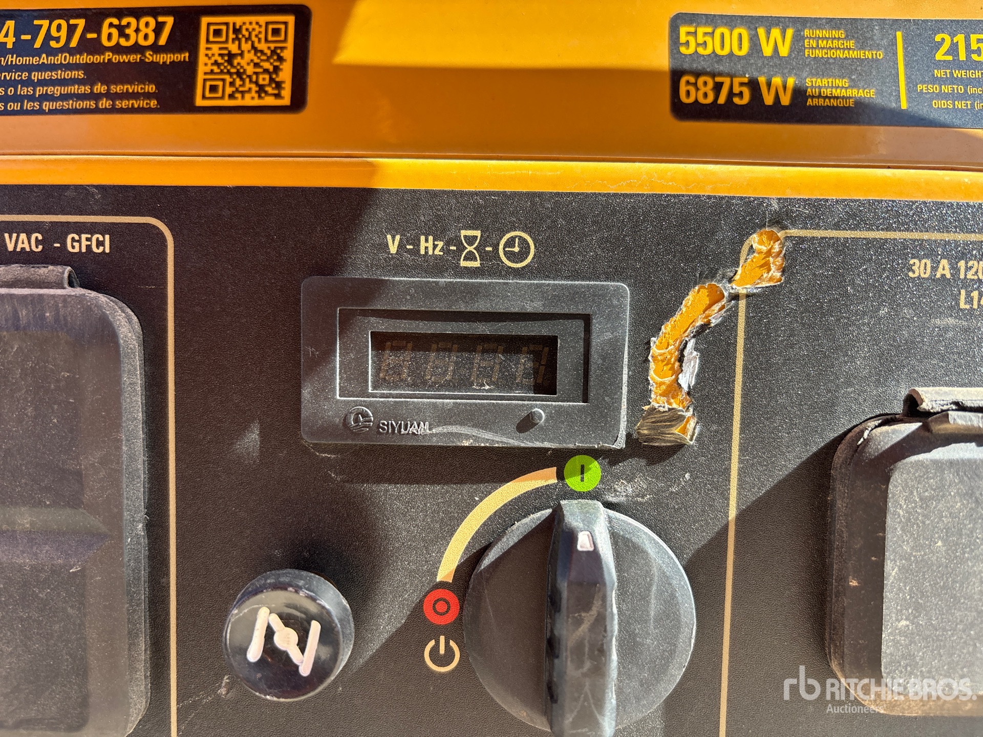 General Appearance with Hour Meter / Odometer