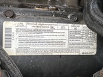 Engine with Emission Certification Label