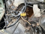 Engine with Oil Pump/Tach Drive (behind doghouse cover)