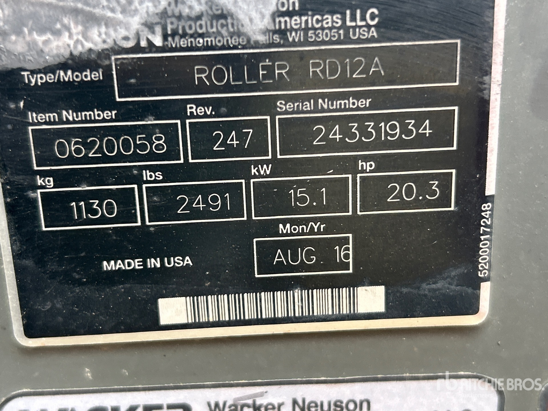 General Appearance with Numéro de série/Numéro d'identification du véhicule automobile