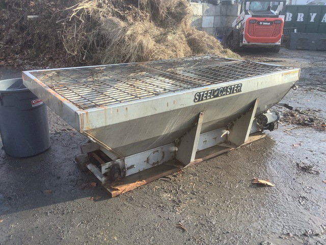 2016 (unverified) Fisher Steel Caster Electric Salt Spreader - Fits Truck 2016 (unverified) Fisher Steel Caster Electric Salt Spreader - Fits Truck