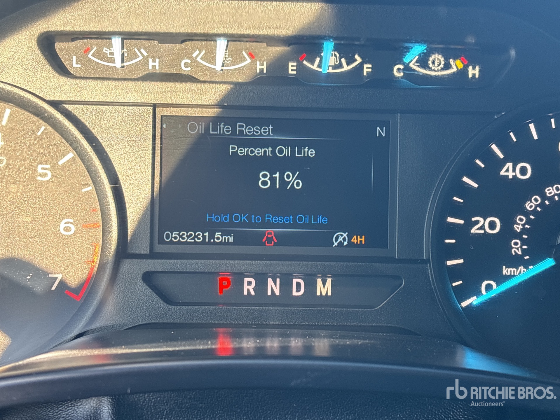 General Appearance with Hour Meter / Odometer