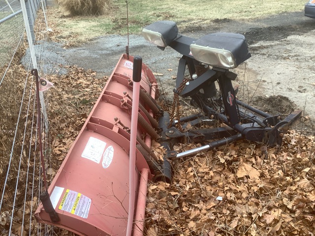 8 ft 6 in 1 Way Snow Plow - Fits Truck