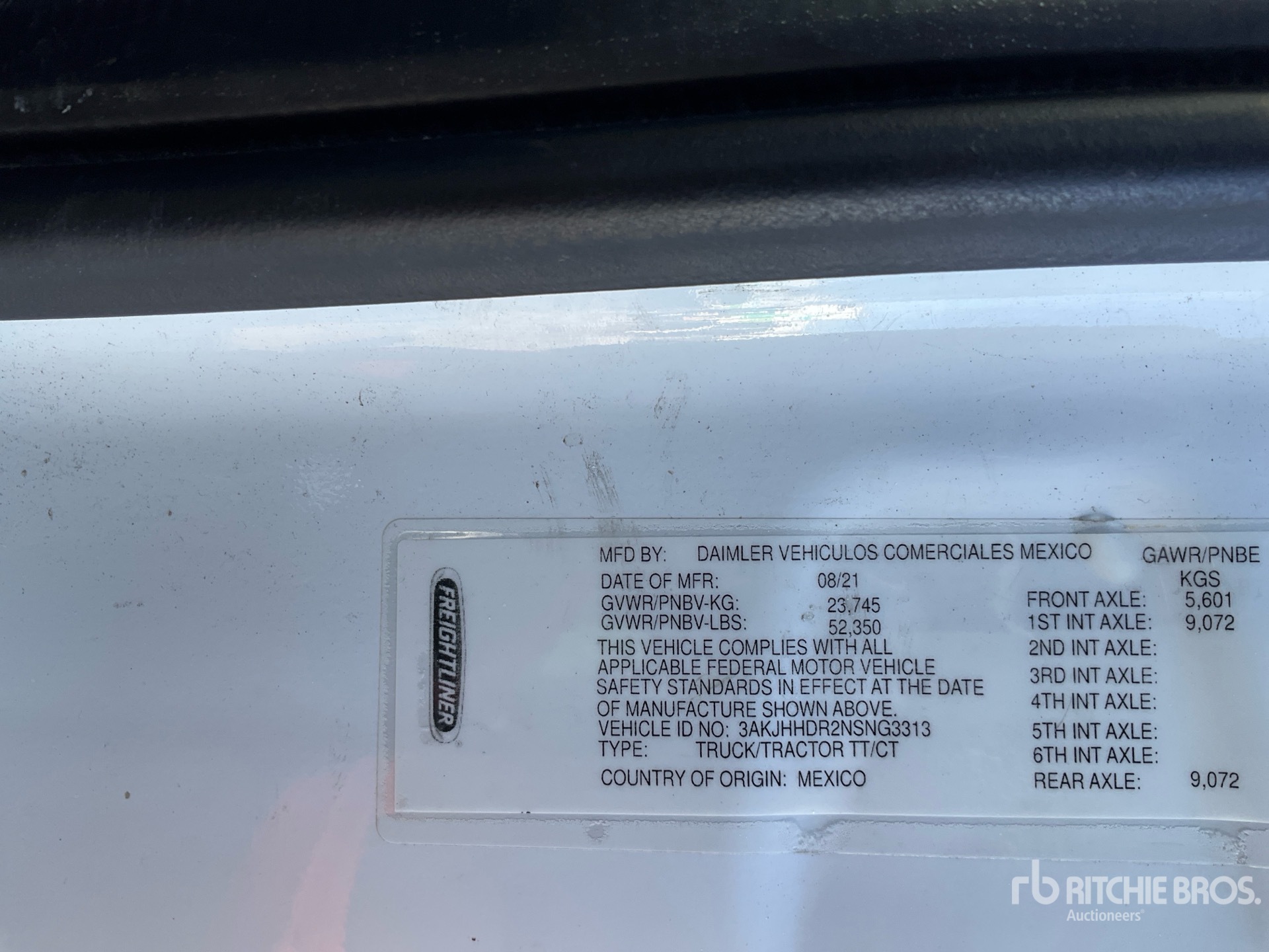 General Appearance with Seriennummer / FIN