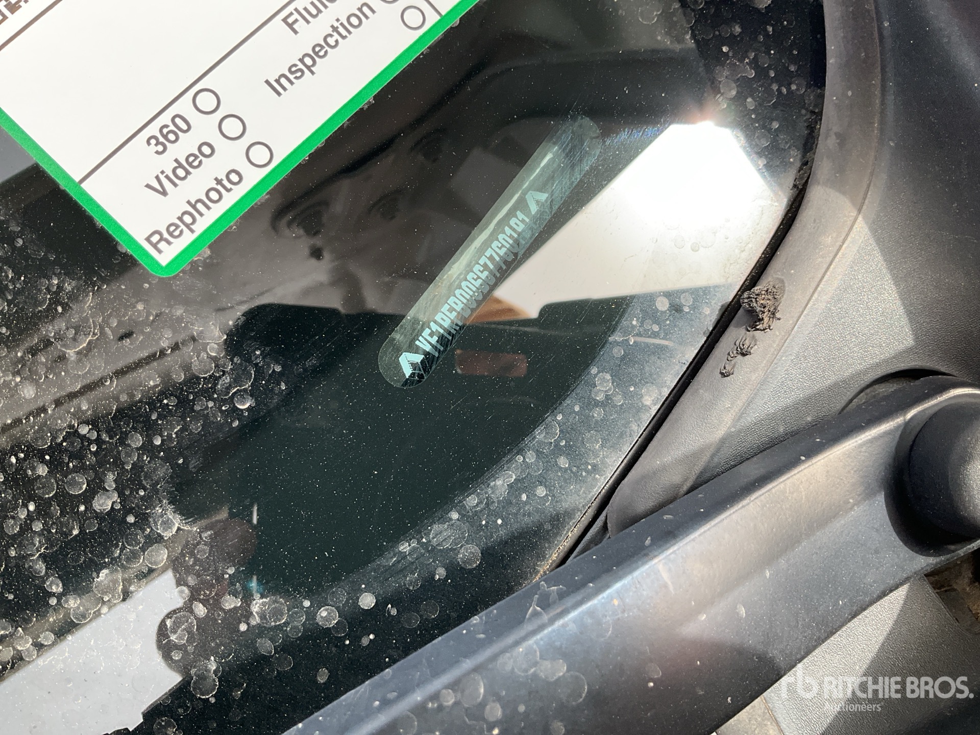 General Appearance with N.º de serie/VIN