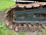 Undercarriage with Left Track Tensioner