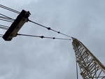 Crane Superstructure with Hängeleitung (Ausleger-Zugleitung)