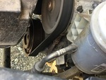 Motor with A/C Compressor