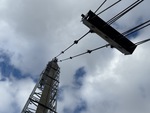 Crane Superstructure with Hängeleitung (Ausleger-Zugleitung)