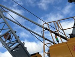 Crane Superstructure with Auslegerstopps