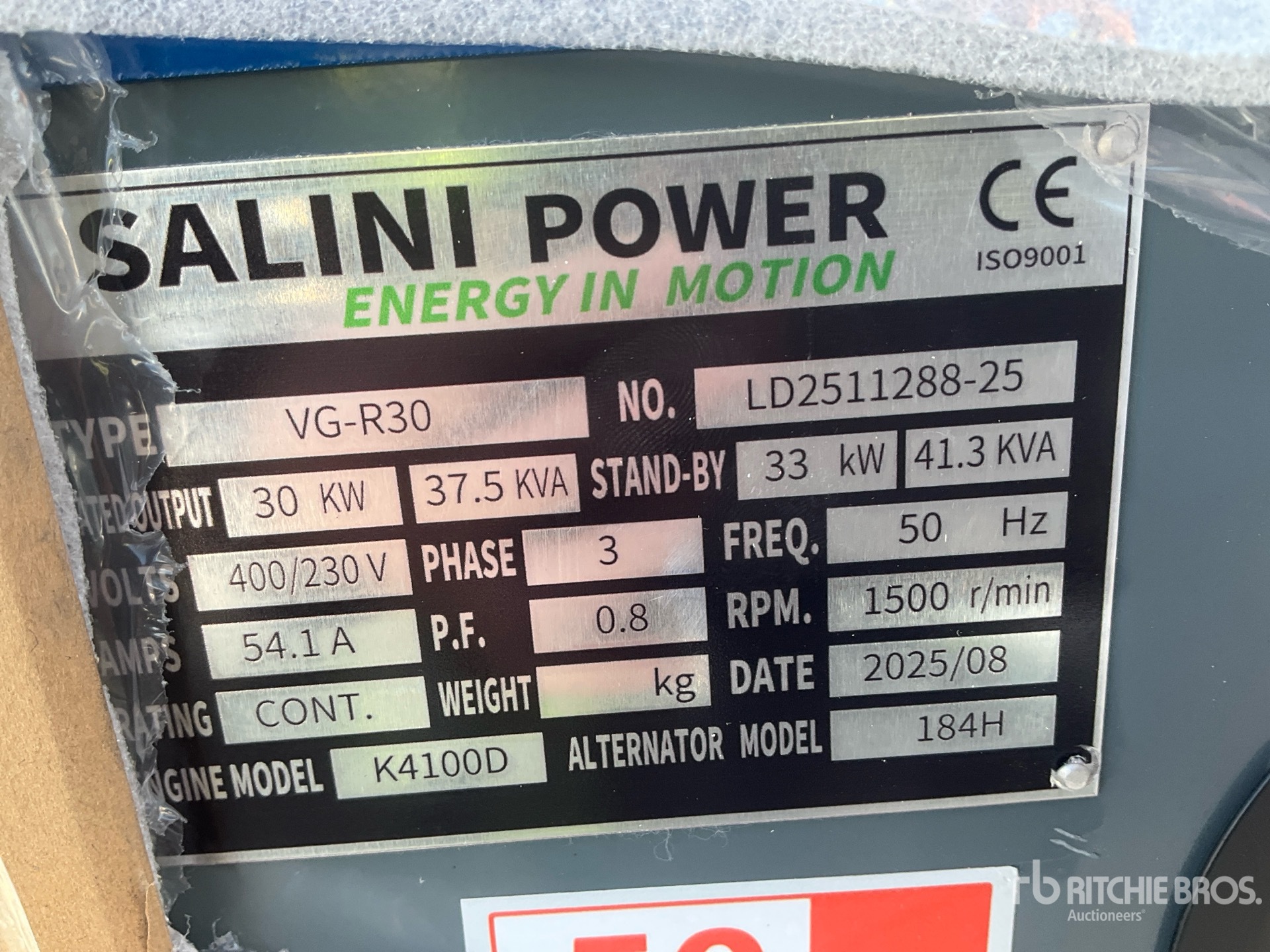 General Appearance with Numer seryjny/numer identyfikacyjny pojazdu