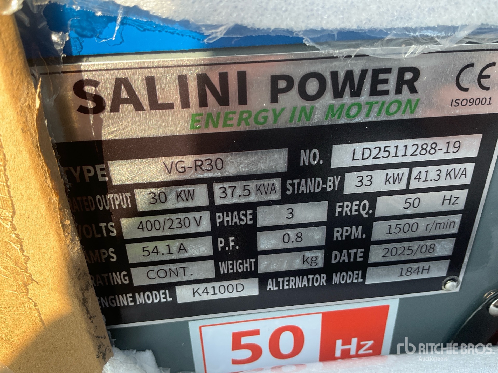 General Appearance with Numer seryjny/numer identyfikacyjny pojazdu