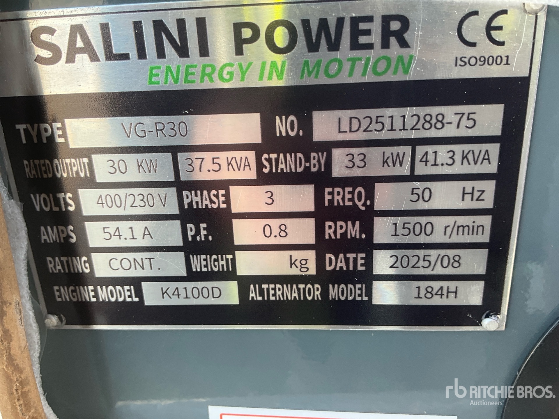 General Appearance with Numer seryjny/numer identyfikacyjny pojazdu