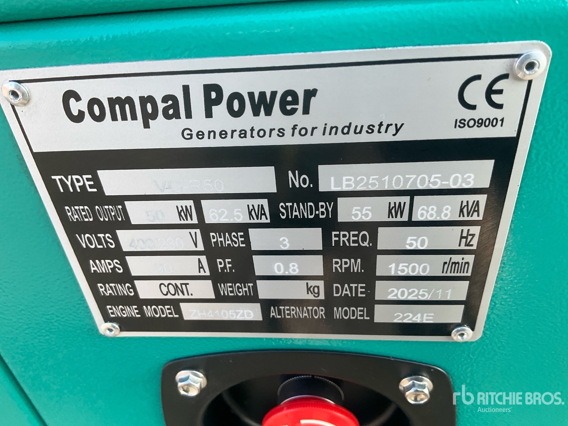 General Appearance with Numer seryjny/numer identyfikacyjny pojazdu