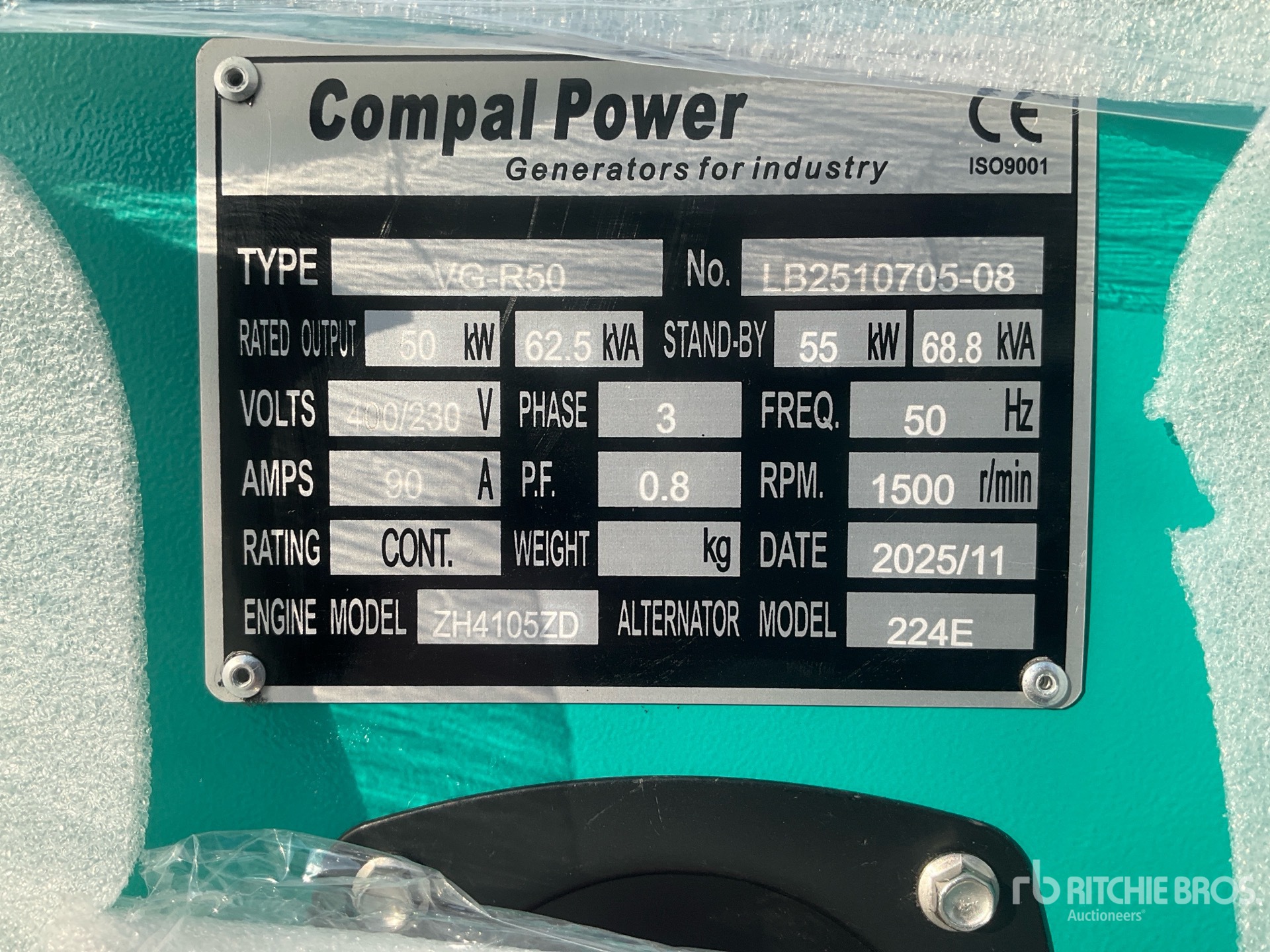 General Appearance with Numer seryjny/numer identyfikacyjny pojazdu