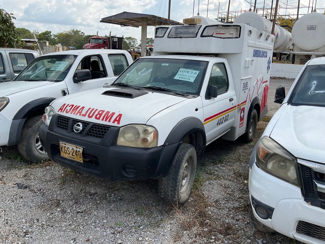 2011 Nissan Frontier 4x4 Ambulance (Inoperable)