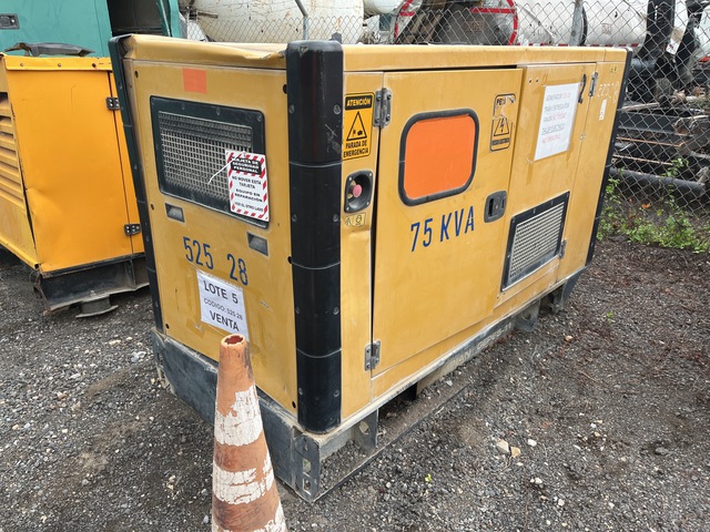 2011 Olympian GEP65-11 75 kVA Skid-Mounted Generator Set (Inoperable)