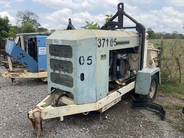 2011 Putzmeister TK70 Concrete Pump (Inoperable)