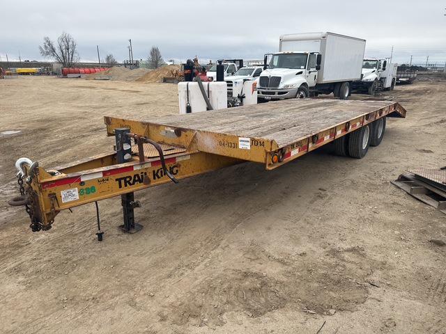2004 Trail King TK20 18 ft T/A Equipment Trailer