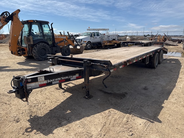 2019 Snake River 24 ft T/A Equipment Trailer