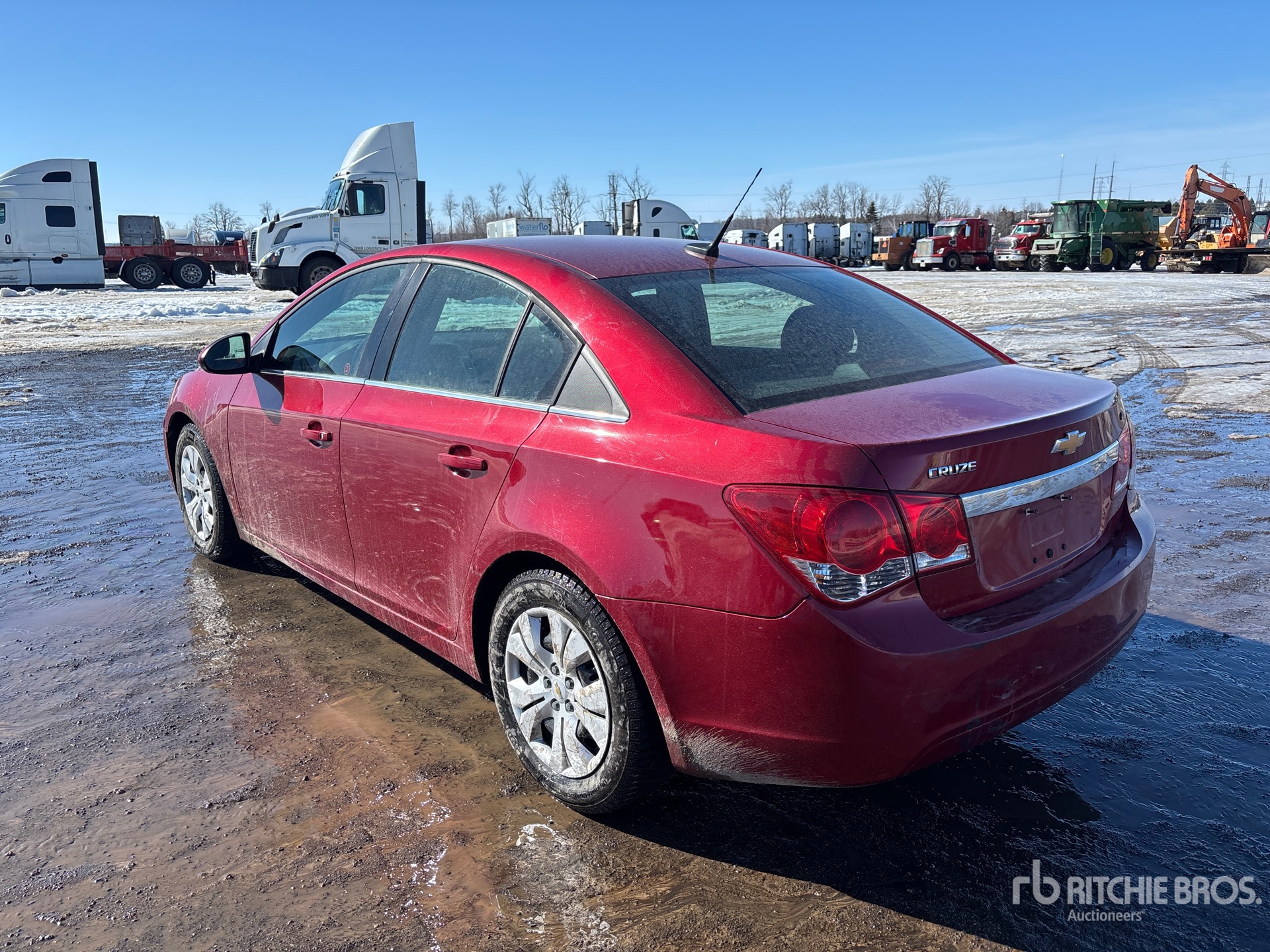 General Appearance with Picture, Left Rear Corner