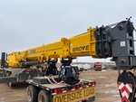 Crane Superstructure with Main Boom Sections
