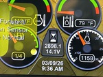 General Appearance with Hour Meter / Odometer