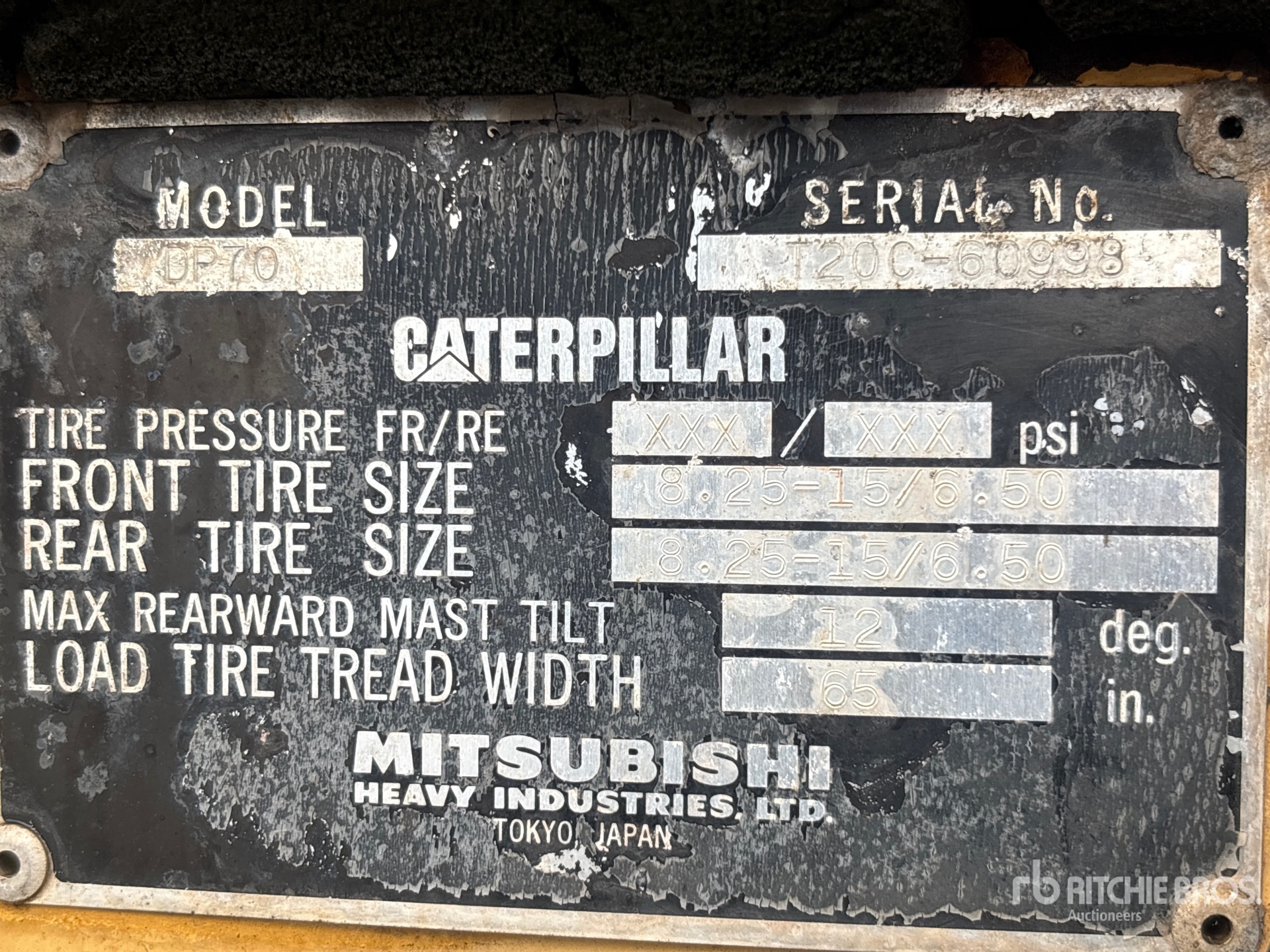 2000 Caterpillar DP70K