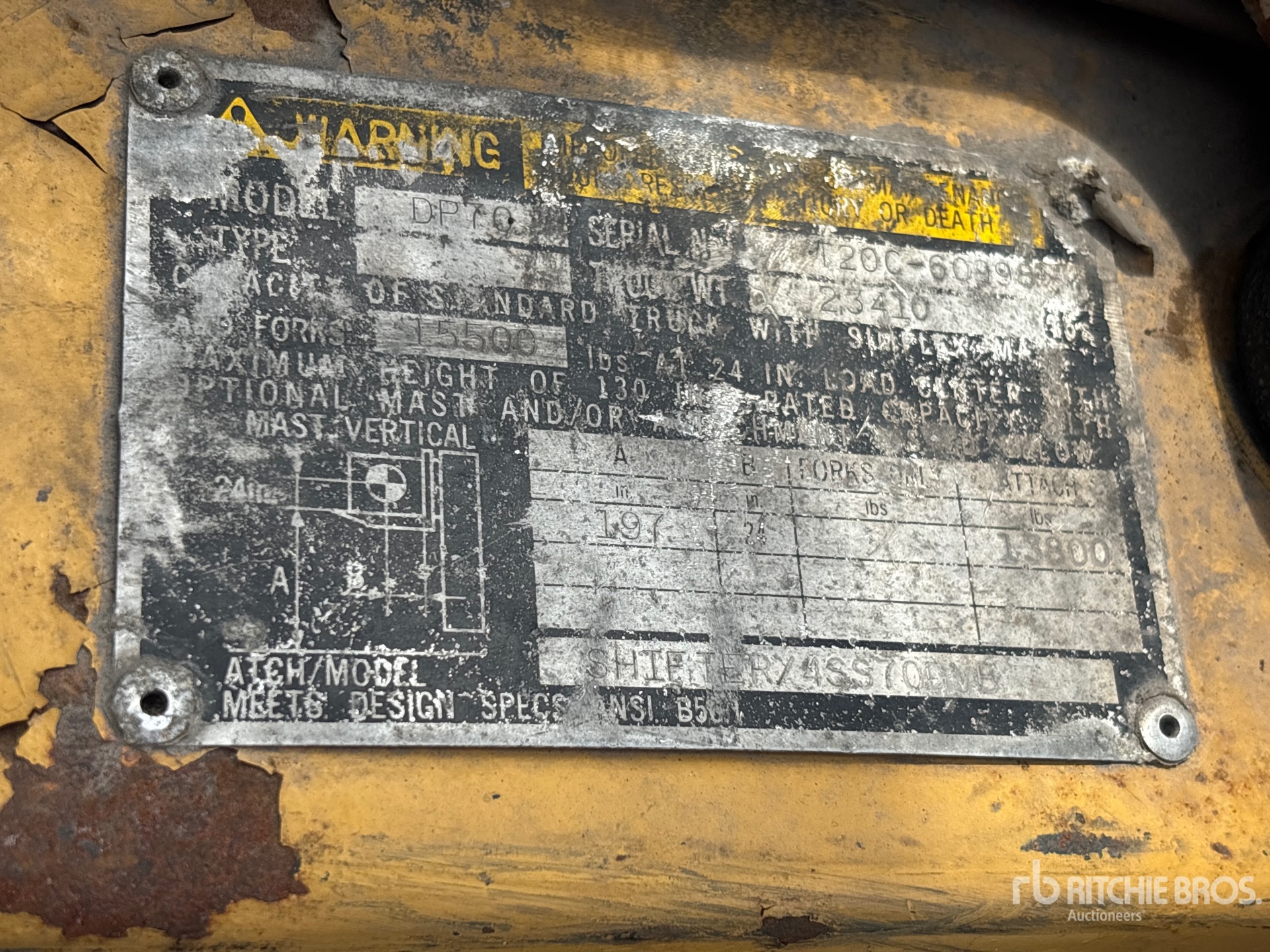 2000 Caterpillar DP70K
