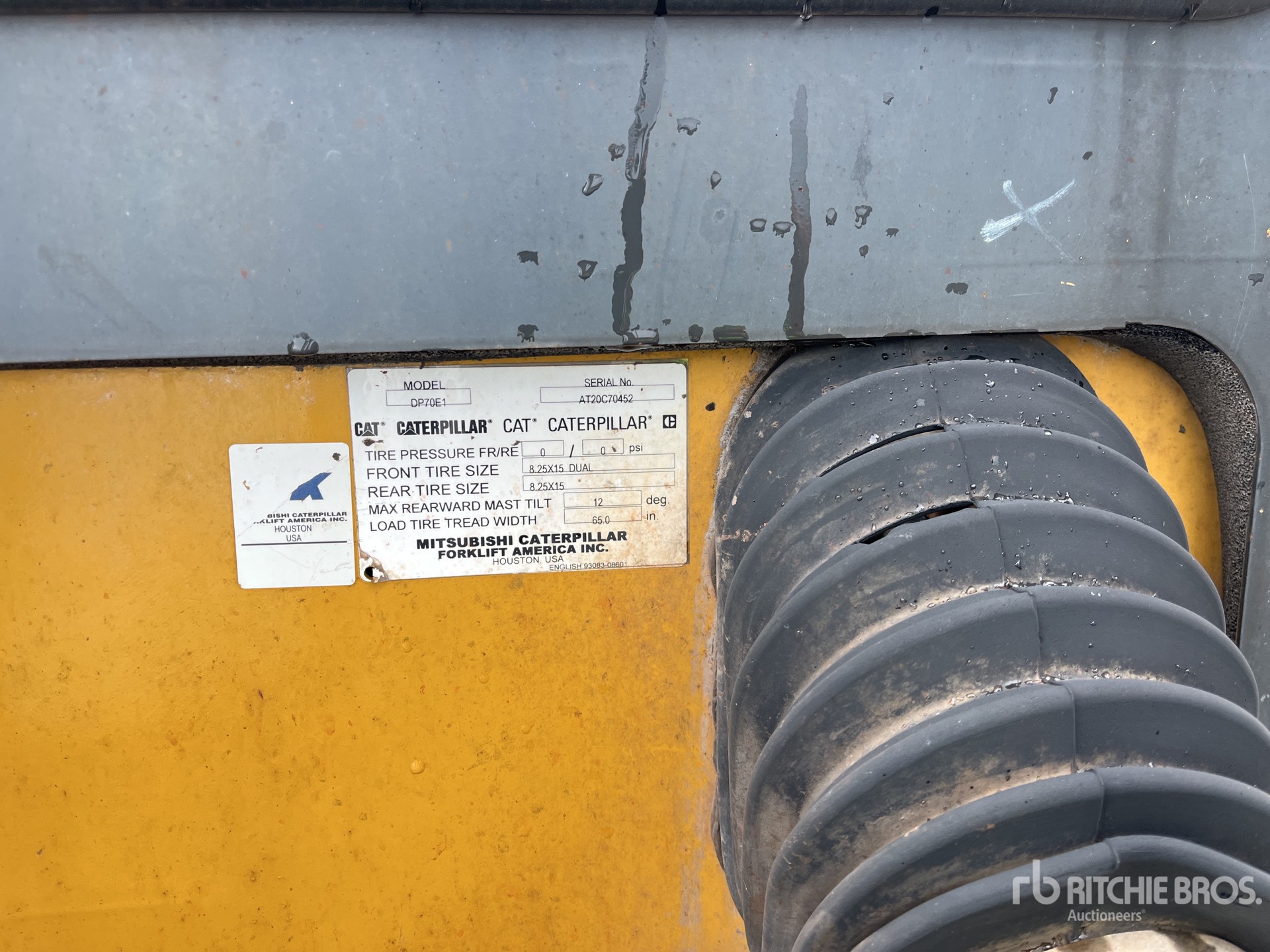Photo of a 2013 Caterpillar DP70E1