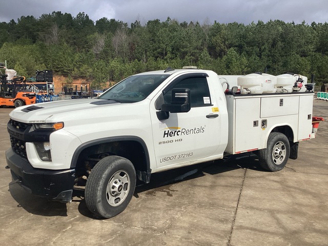 2020 Chevrolet 2500 4x4 Utility Truck