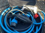 Electric Power System with Battery Charger