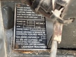 Upper Engine with Emission Certification Label